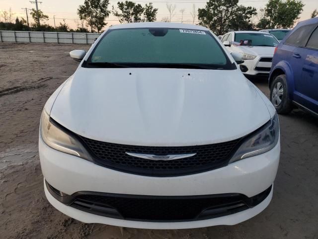 2016 Chrysler 200 S