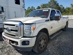 Salvage cars for sale from Copart Byron, GA: 2014 Ford F350 Super Duty