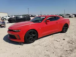 Chevrolet salvage cars for sale: 2018 Chevrolet Camaro LT