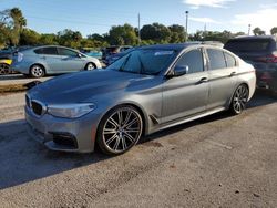 Salvage cars for sale at Riverview, FL auction: 2019 BMW 540 I