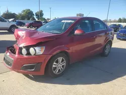 Chevrolet Sonic salvage cars for sale: 2016 Chevrolet Sonic LT