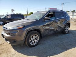 Salvage cars for sale from Copart Chicago Heights, IL: 2014 Jeep Cherokee Latitude