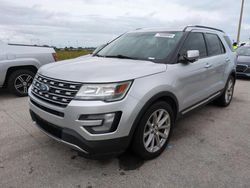 Salvage SUVs for sale at auction: 2016 Ford Explorer Limited