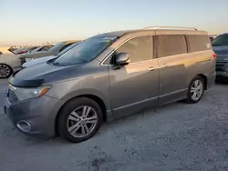 Nissan salvage cars for sale: 2012 Nissan Quest S