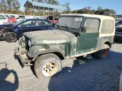 Salvage cars for sale at Spartanburg, SC auction: 1977 Jeep UK