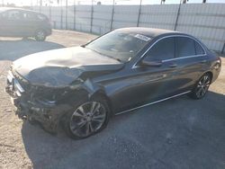 Salvage cars for sale at Sun Valley, CA auction: 2017 Mercedes-Benz C300