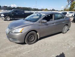 Salvage cars for sale at Dunn, NC auction: 2015 Nissan Sentra S