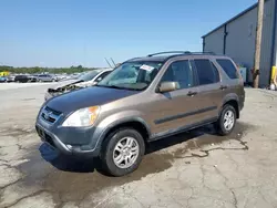 Salvage cars for sale at Memphis, TN auction: 2004 Honda CR-V EX