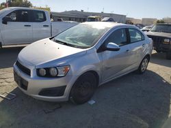 Salvage cars for sale at Martinez, CA auction: 2015 Chevrolet Sonic LS