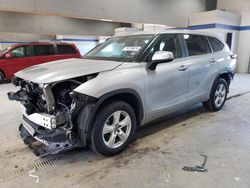 Salvage cars for sale at auction: 2023 Toyota Highlander Hybrid LE