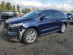 Salvage cars for sale at Portland, OR auction: 2016 Ford Edge Sport