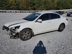 Vehiculos salvage en venta de Copart Gainesville, GA: 2012 Honda Accord SE