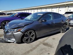 Nissan salvage cars for sale: 2020 Nissan Sentra SR