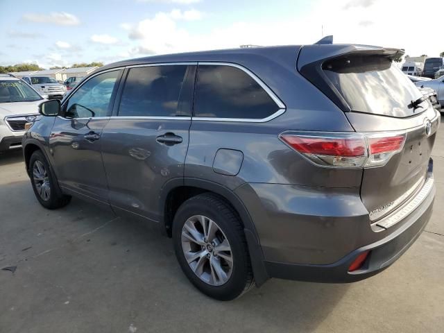 2016 Toyota Highlander LE