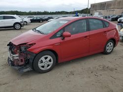 Salvage cars for sale at Fredericksburg, VA auction: 2010 Toyota Prius