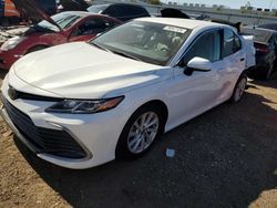 Toyota salvage cars for sale: 2021 Toyota Camry LE