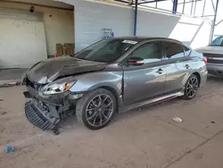 Nissan Vehiculos salvage en venta: 2017 Nissan Sentra SR Turbo