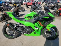 Salvage motorcycles for sale at Elgin, IL auction: 2024 Kawasaki EX500 A