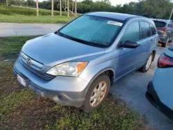 Flood-damaged cars for sale at auction: 2007 Honda CR-V EX