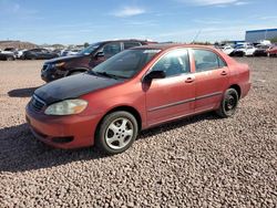 Salvage cars for sale at Phoenix, AZ auction: 2005 Toyota Corolla CE