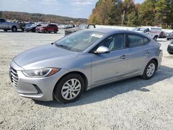 Salvage cars for sale at Concord, NC auction: 2017 Hyundai Elantra SE