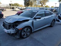 Salvage cars for sale at Sacramento, CA auction: 2017 Honda Civic EX