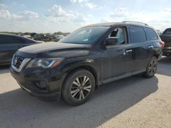 Salvage cars for sale at San Antonio, TX auction: 2018 Nissan Pathfinder S