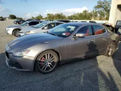 Maserati Ghibli s salvage cars for sale: 2015 Maserati Ghibli S