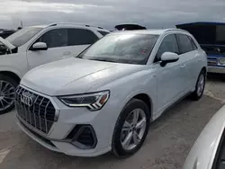 Flood-damaged cars for sale at auction: 2023 Audi Q3 Premium Plus S Line 45