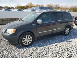 Salvage cars for sale at auction: 2012 Chrysler Town & Country Touring L