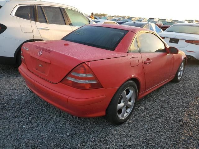 2002 Mercedes-Benz SLK 320