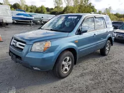 Salvage cars for sale at Assonet, MA auction: 2007 Honda Pilot EXL