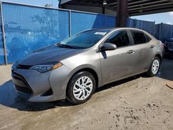 Toyota salvage cars for sale: 2019 Toyota Corolla L