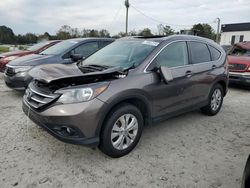 Salvage cars for sale at Augusta, GA auction: 2012 Honda CR-V EXL