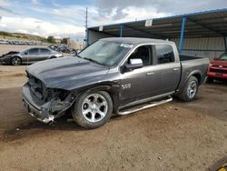 Salvage cars for sale at Colorado Springs, CO auction: 2016 Dodge 1500 Laramie