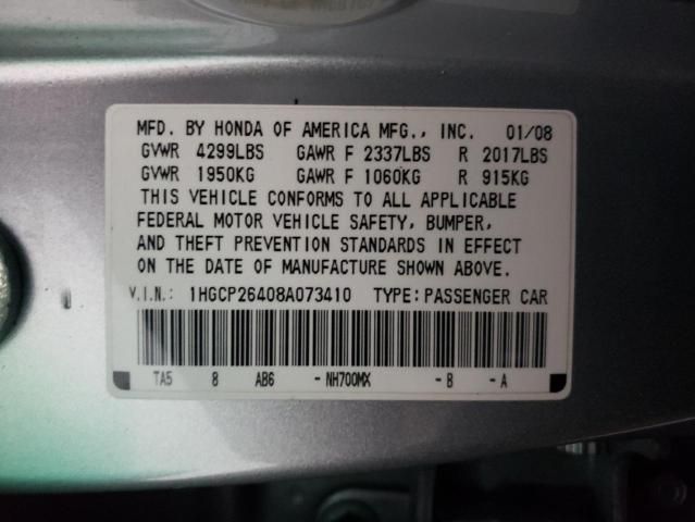 2008 Honda Accord LXP