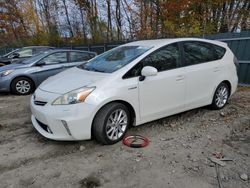 Salvage cars for sale at Candia, NH auction: 2013 Toyota Prius V