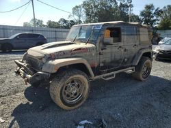 Salvage cars for sale at Gastonia, NC auction: 2017 Jeep Wrangler Unlimited Sport