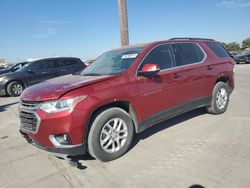 Salvage cars for sale at Grand Prairie, TX auction: 2019 Chevrolet Traverse LT