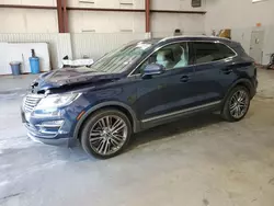 Salvage cars for sale from Copart Lufkin, TX: 2016 Lincoln MKC Reserve