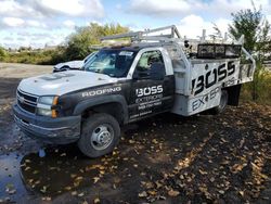 Salvage trucks for sale at Woodburn, OR auction: 2006 Chevrolet Silverado C3500