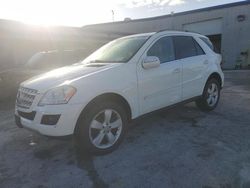 Salvage cars for sale from Copart Fort Pierce, FL: 2010 Mercedes-Benz ML 350 4matic