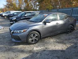 Salvage cars for sale at Candia, NH auction: 2022 Nissan Sentra SV