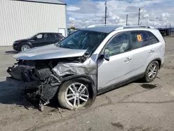 Salvage cars for sale at Nampa, ID auction: 2015 KIA Sorento LX