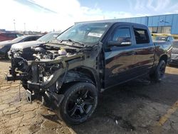 Salvage cars for sale at Woodhaven, MI auction: 2020 Dodge RAM 1500 BIG HORN/LONE Star