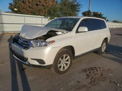 Salvage cars for sale from Copart Oklahoma City, OK: 2012 Toyota Highlander Base