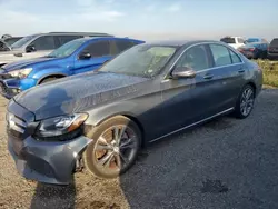 Carros dañados por inundaciones a la venta en subasta: 2017 Mercedes-Benz C300