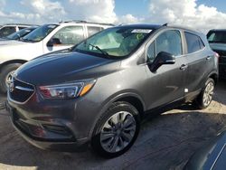 Vehiculos salvage en venta de Copart Riverview, FL: 2017 Buick Encore Preferred