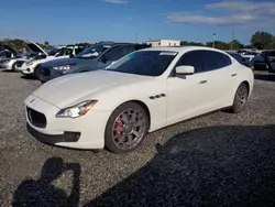 Maserati salvage cars for sale: 2014 Maserati Quattroporte GTS