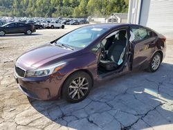 Salvage cars for sale at Hurricane, WV auction: 2017 KIA Forte LX